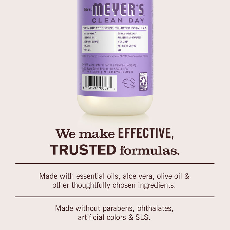 Mrs. Meyer's Lilac Liquid Hand Soap 3-count Bundle 