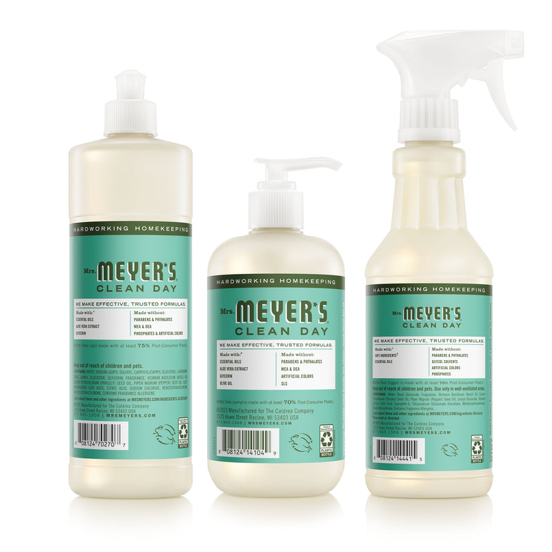 Mrs. Meyer's Basil Kitchen Basics Set