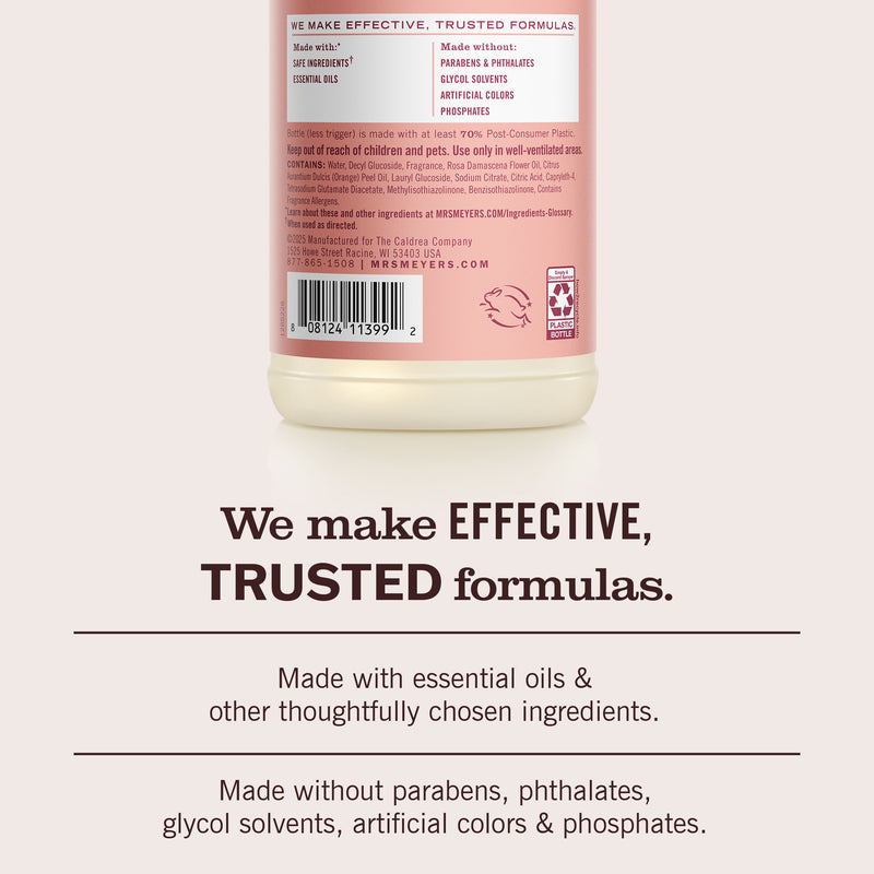Mrs. Meyer's Rose Multi-Surface Everyday Cleaner